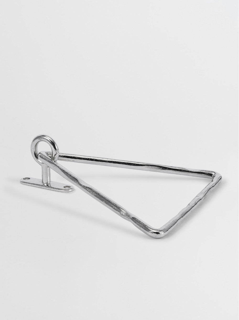 Artisan BRASS TOWEL HANGER Forme N°14 in Nickel finish | Mi&Gei