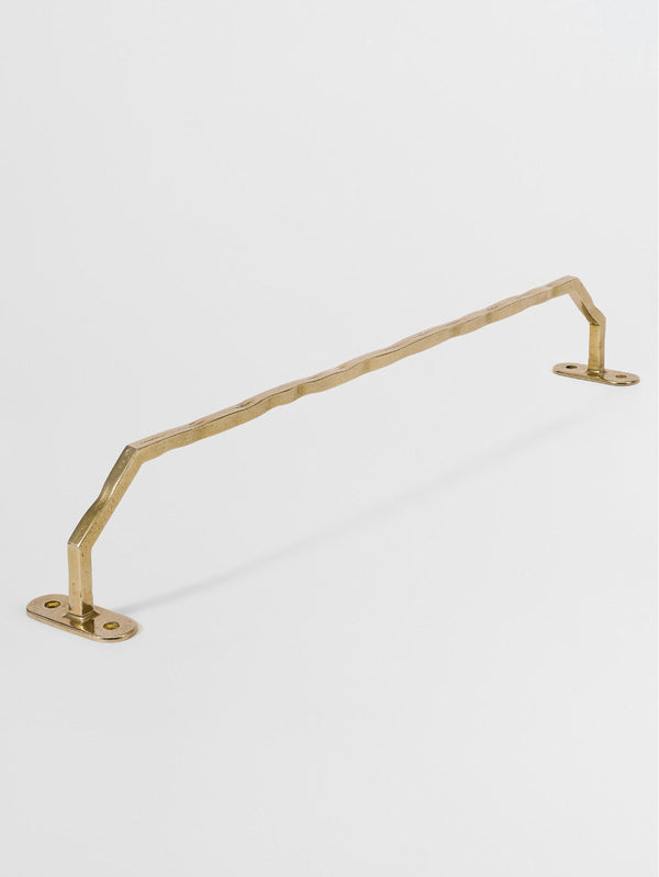 luxury bar towel hanger brass finish
