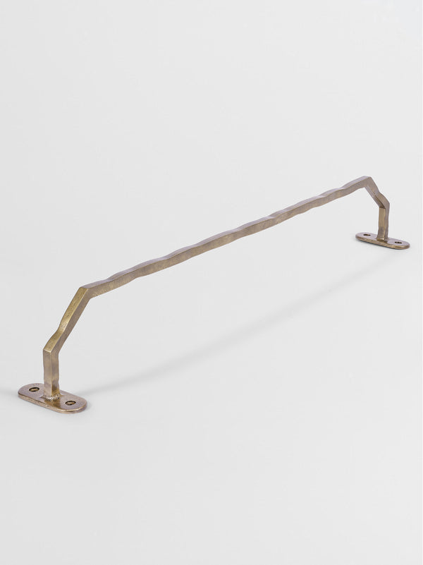 luxury bar towel hanger brass finish