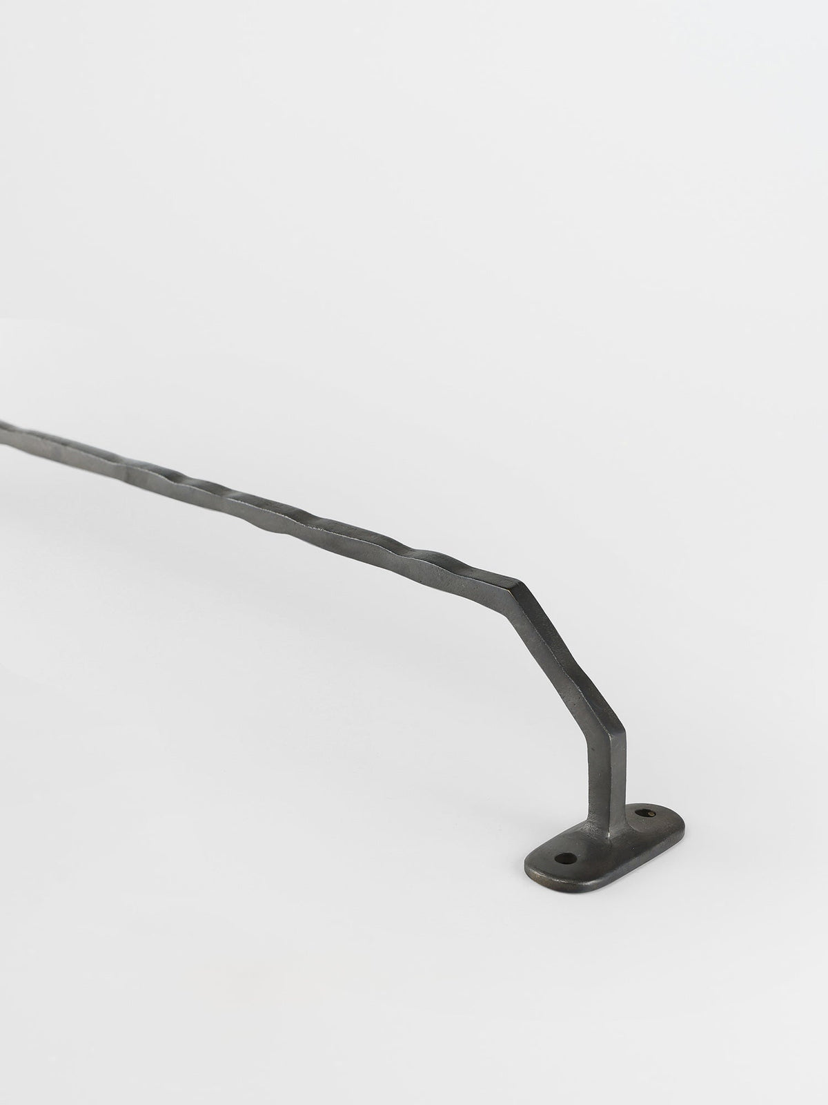luxury bar towel hanger carbon black finish
