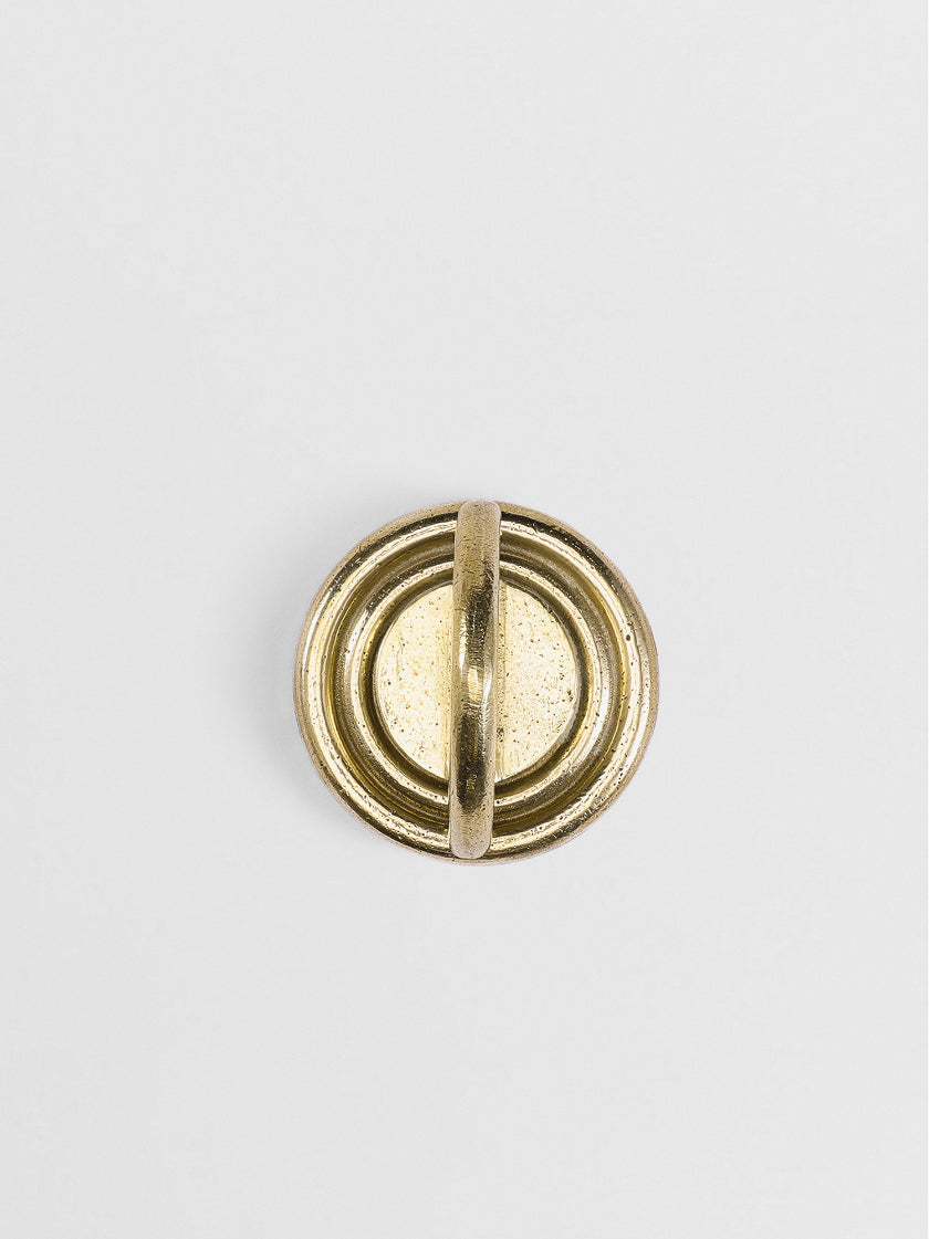 PRIVACY THUMBTURN Forme N18 in Brass finish | Mi&Gei