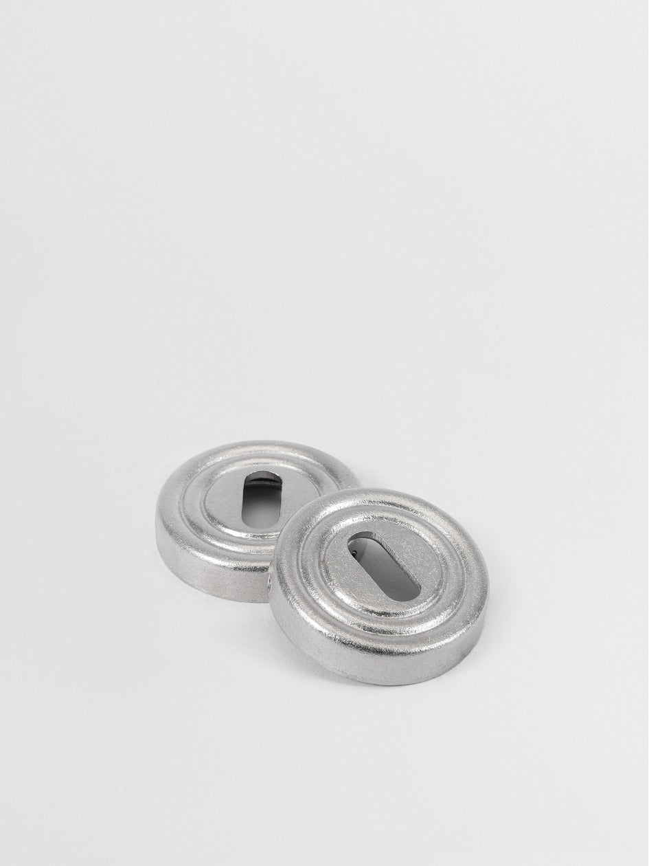 KEY ESCUTCHEON L Forme N18 in Satin finish | Mi&Gei