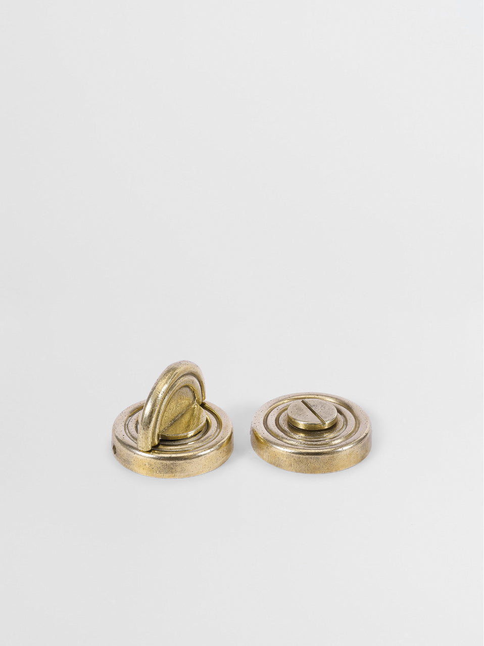 PRIVACY THUMBTURN Forme N18 in Brass finish | Mi&Gei