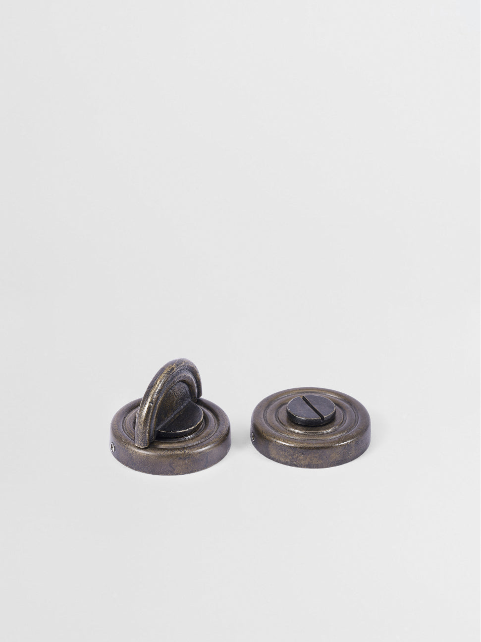 PRIVACY THUMBTURN Forme N18 in Bronze finish | Mi&Gei