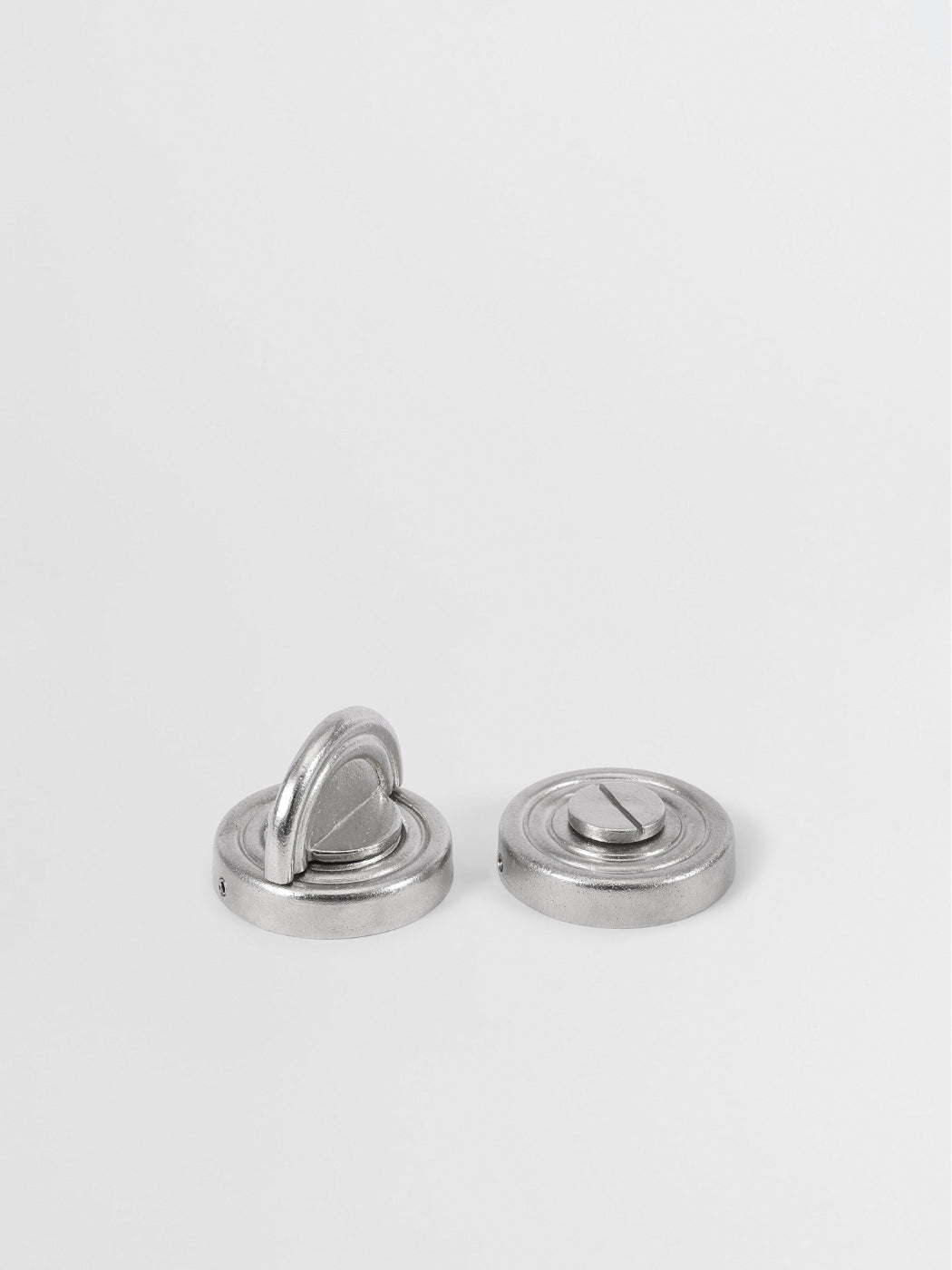 PRIVACY THUMBTURN Forme N18 in Nickel finish | Mi&Gei