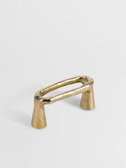 CABINET AND DRAWER PULL Forme N°21 - Centers 1.8″ in Brass finish | Mi&Gei