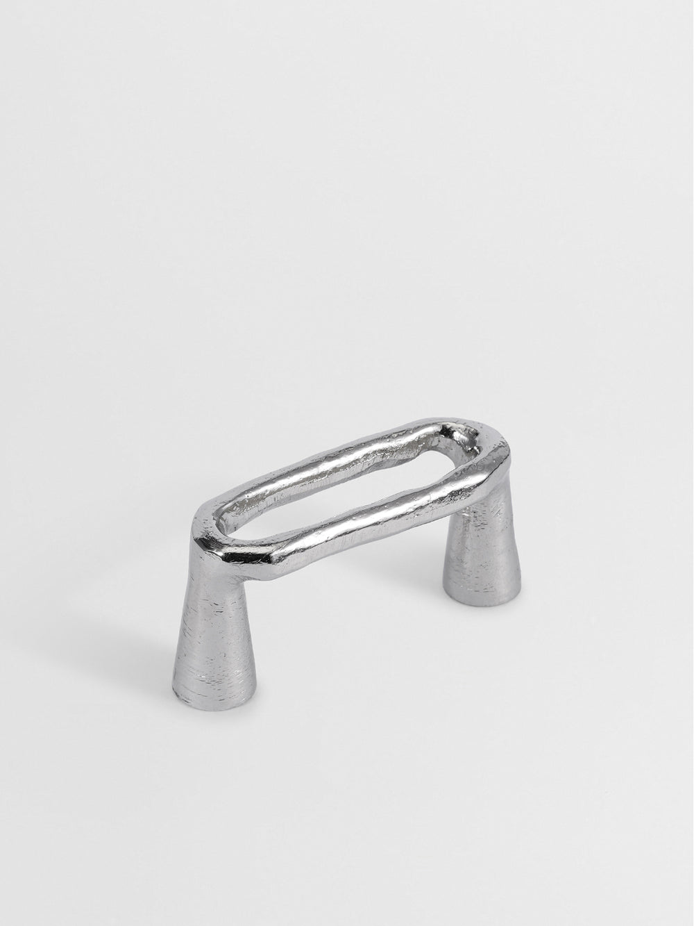 CABINET AND DRAWER PULL Forme N°21 - Centers 1.8″ in Nickel finish | Mi&Gei