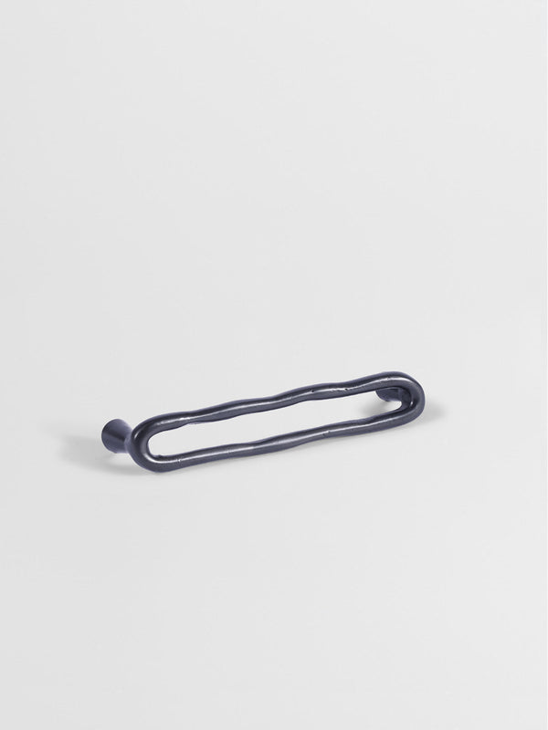 A natural brass Finish door pull