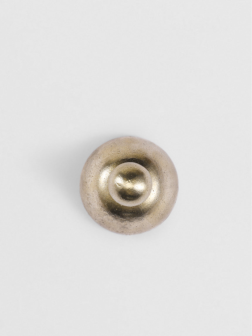 PRIVACY THUMBTURN Forme N°25 in Brass finish | Mi&Gei