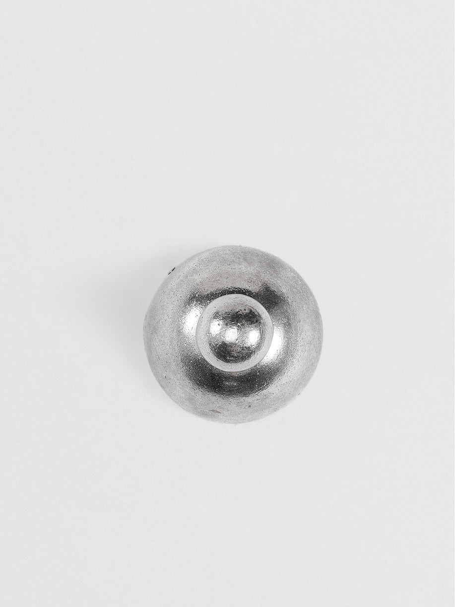 PRIVACY THUMBTURN Forme N°25 in Nickel finish | Mi&Gei