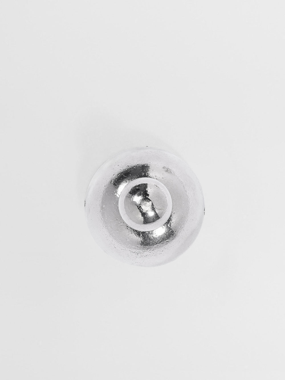PRIVACY THUMBTURN Forme N°25 in Nickel finish | Mi&Gei