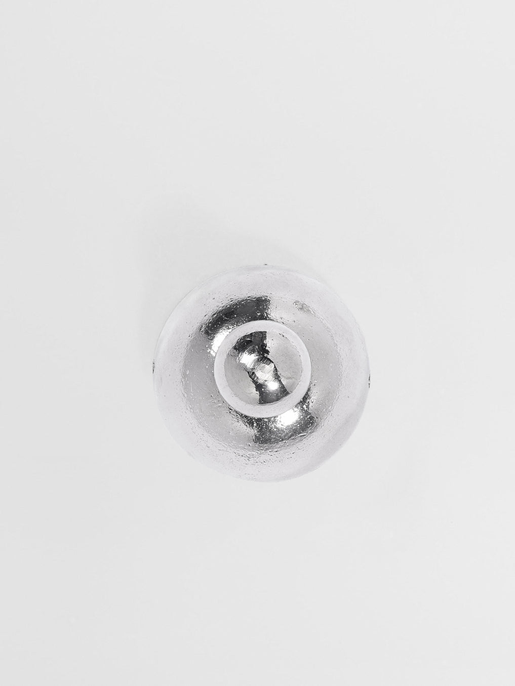 PRIVACY THUMBTURN Forme N°25 in Nickel finish | Mi&Gei