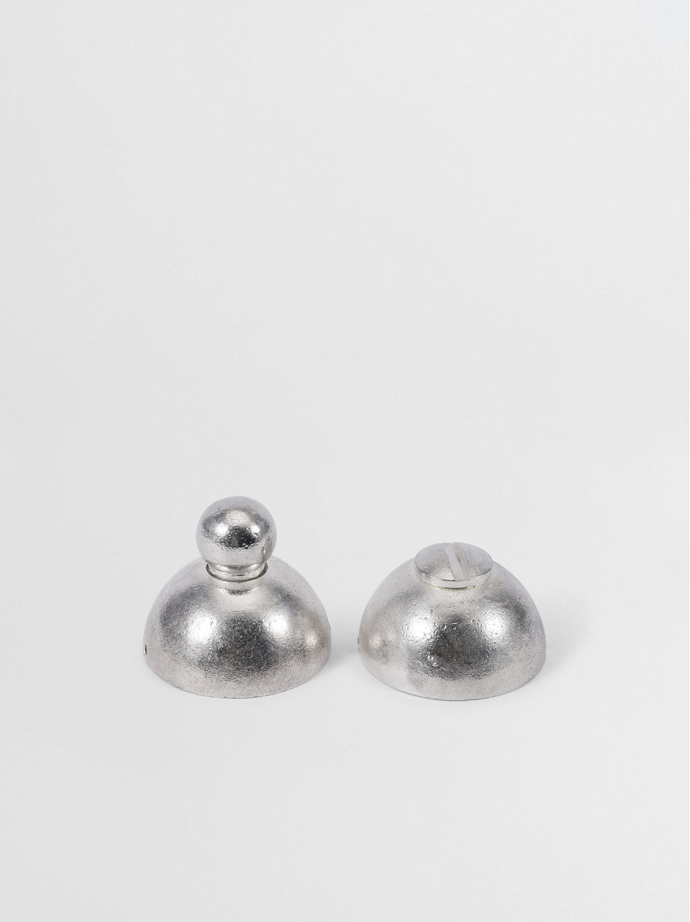 PRIVACY THUMBTURN Forme N°25 in Nickel finish | Mi&Gei