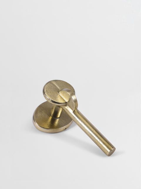 Dummy Door Handle Forme N°26 in Brass finish | Mi&Gei