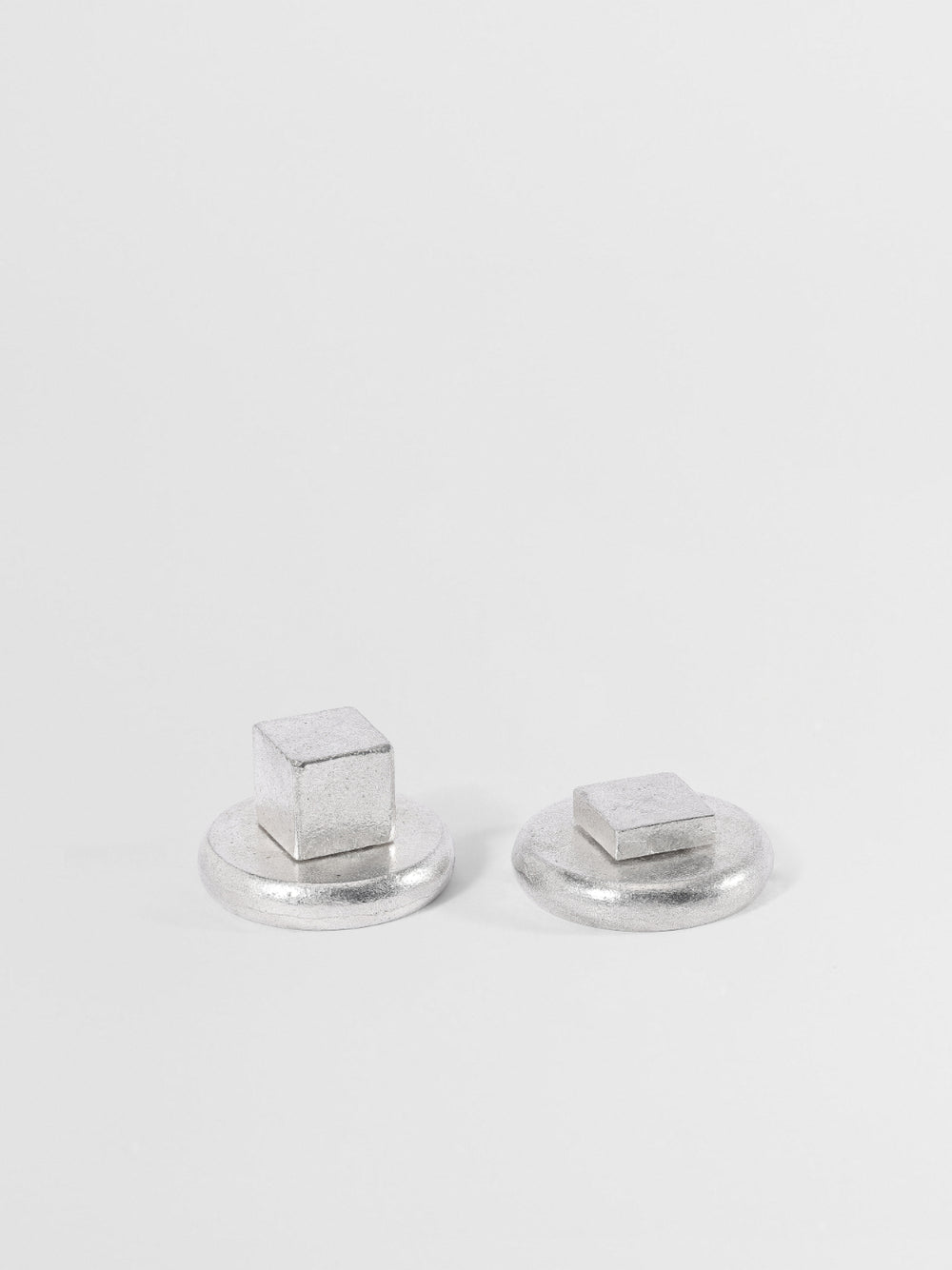 PRIVACY THUMBTURN Forme N°26 in Nickel finish | Mi&Gei