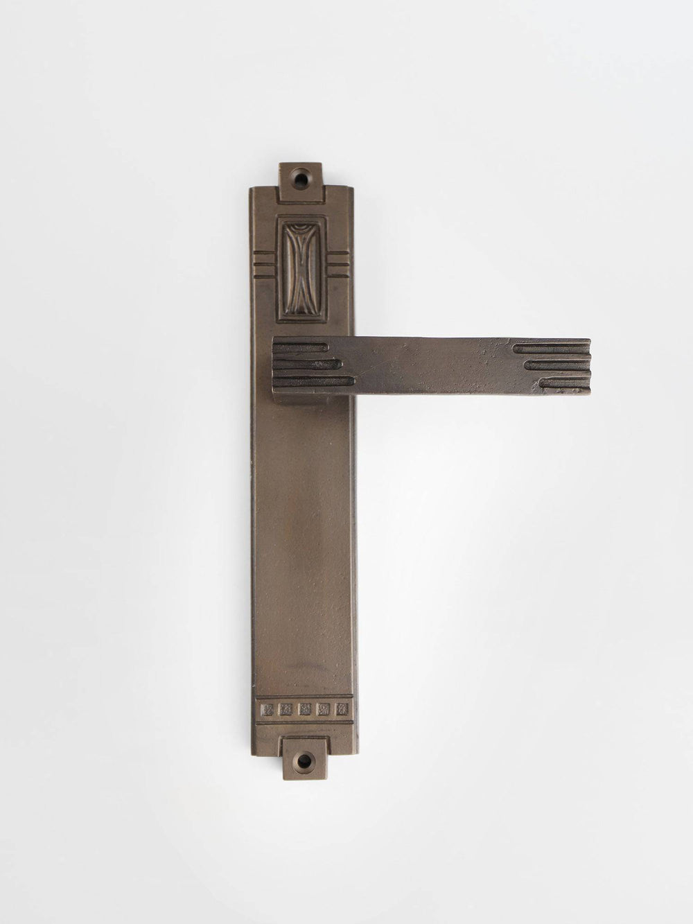 Dummy Door Handle Forme N°27 in Bronze finish | Mi&Gei