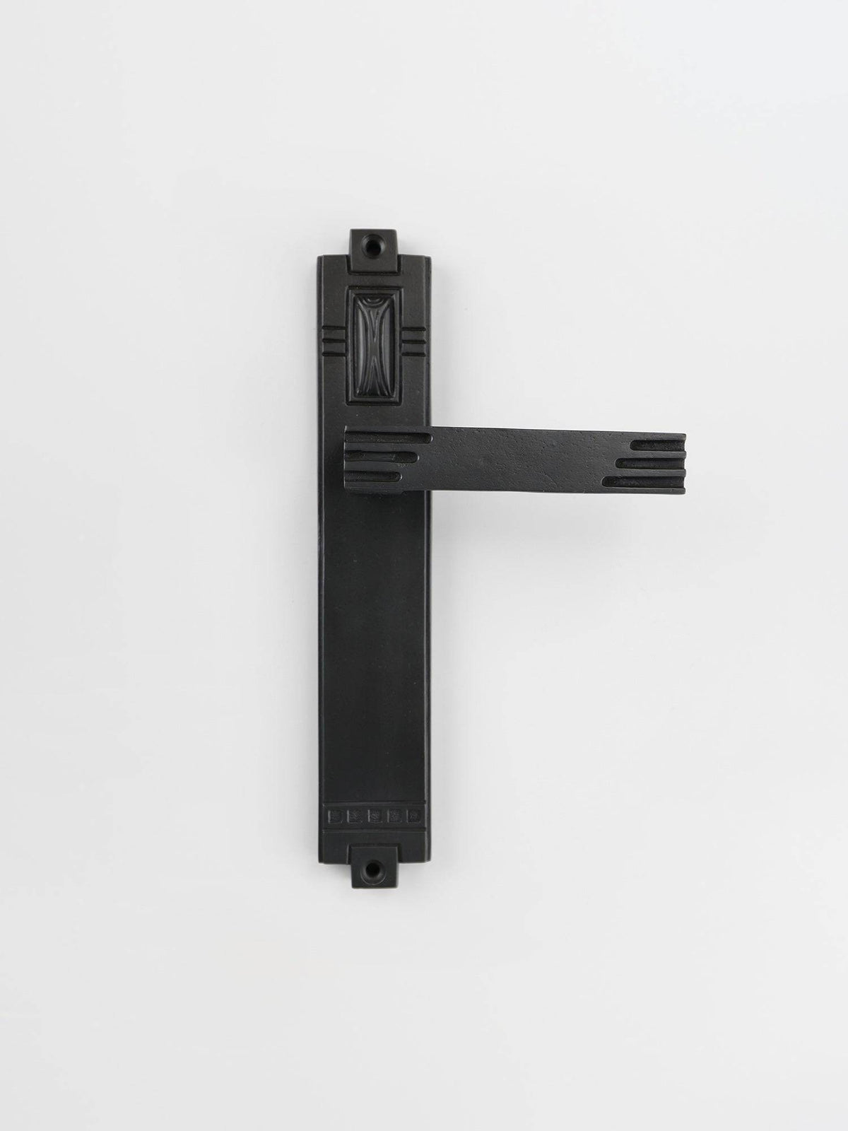 Dummy Door Handle Forme N°27 in Carbon Black finish | Mi&Gei