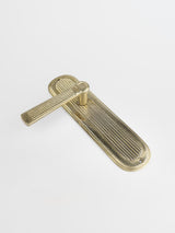 Brass dummy door handle