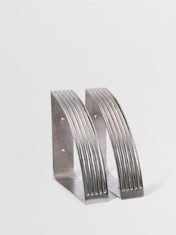 Shelf Bracket Set Of 2 Brass Finish