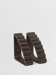 SHELF BRACKET SET OF 2 Forme N°32 in Bronze finish | Mi&Gei