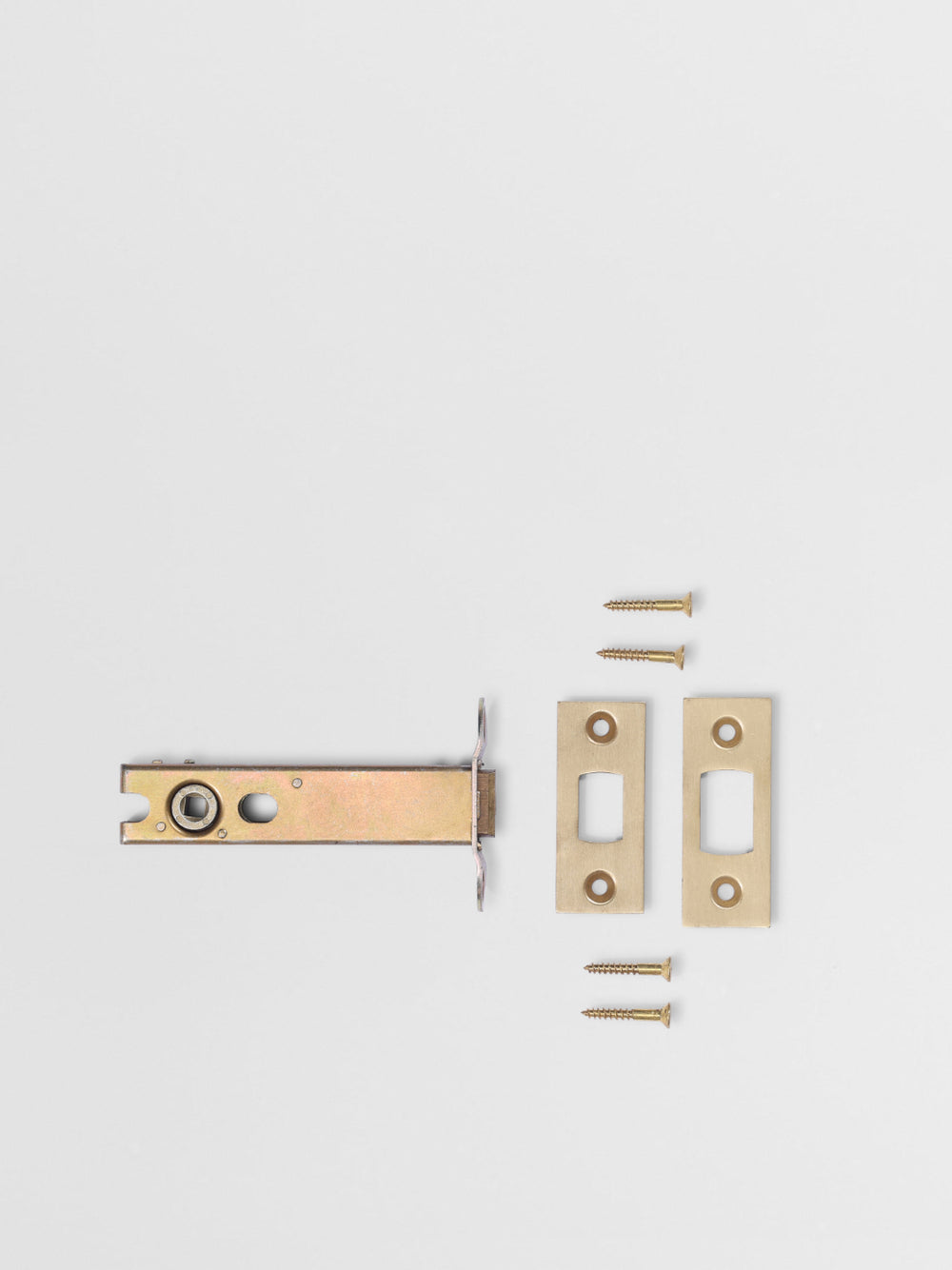Tubular Deadbolt Latch - 82mm backset for Interior Privacy Doors Thumbturn in Brass finish | Mi&Gei