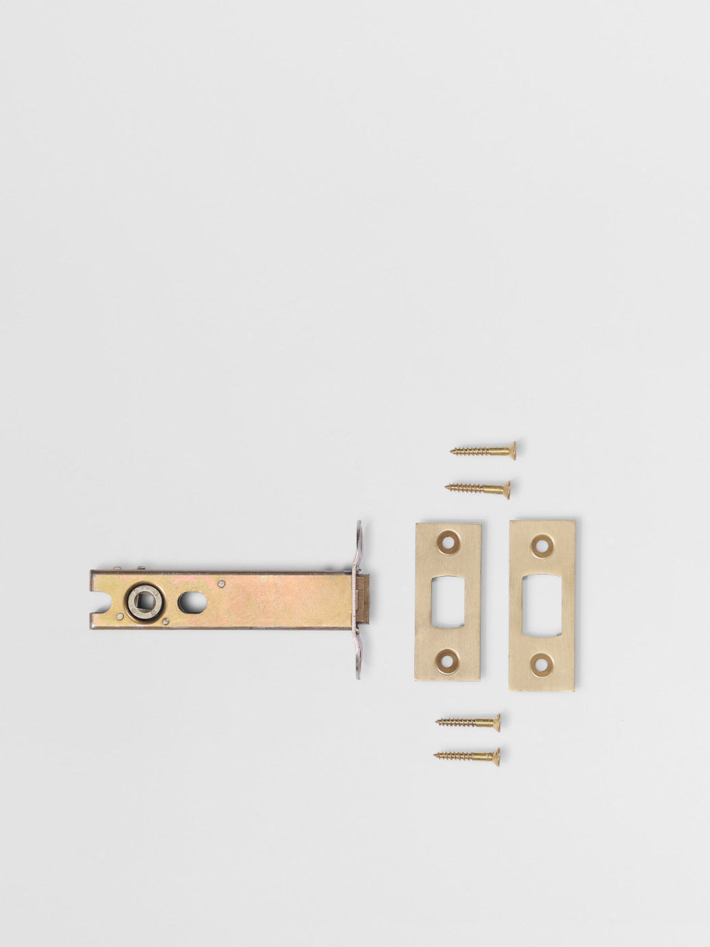 Tubular Deadbolt Latch - 82mm backset for Interior Privacy Doors Thumbturn in Brass finish | Mi&Gei