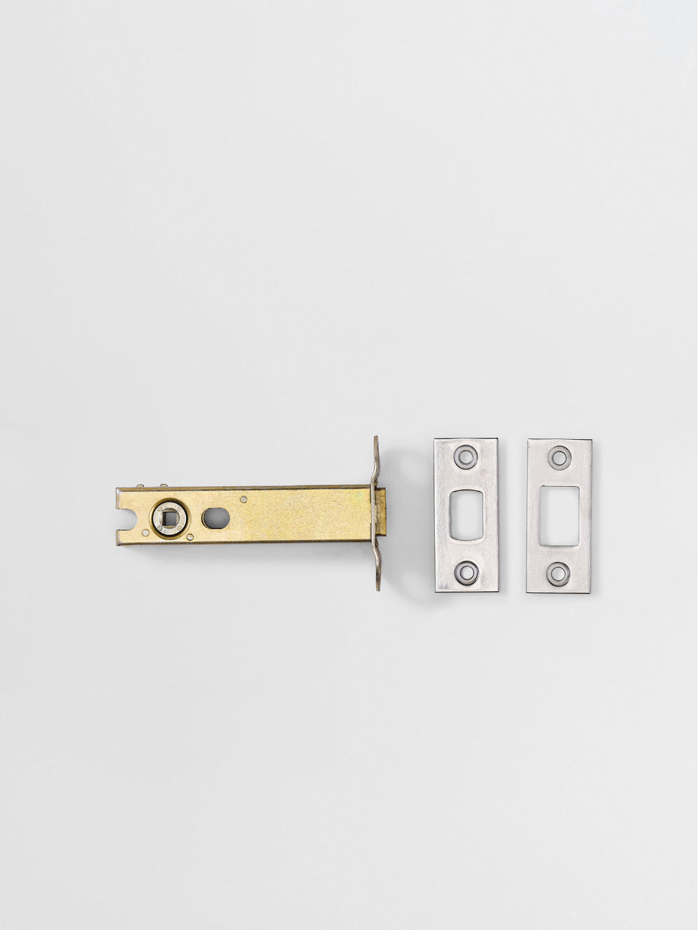 Tubular Deadbolt Latch - 82mm backset for Interior Privacy Doors Thumbturn in Nickel finish | Mi&Gei