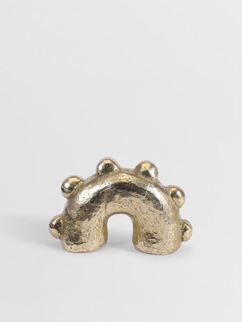 Drawer Knob Small N°37 Centres - 0.8″ in Brass finish | Mi&Gei