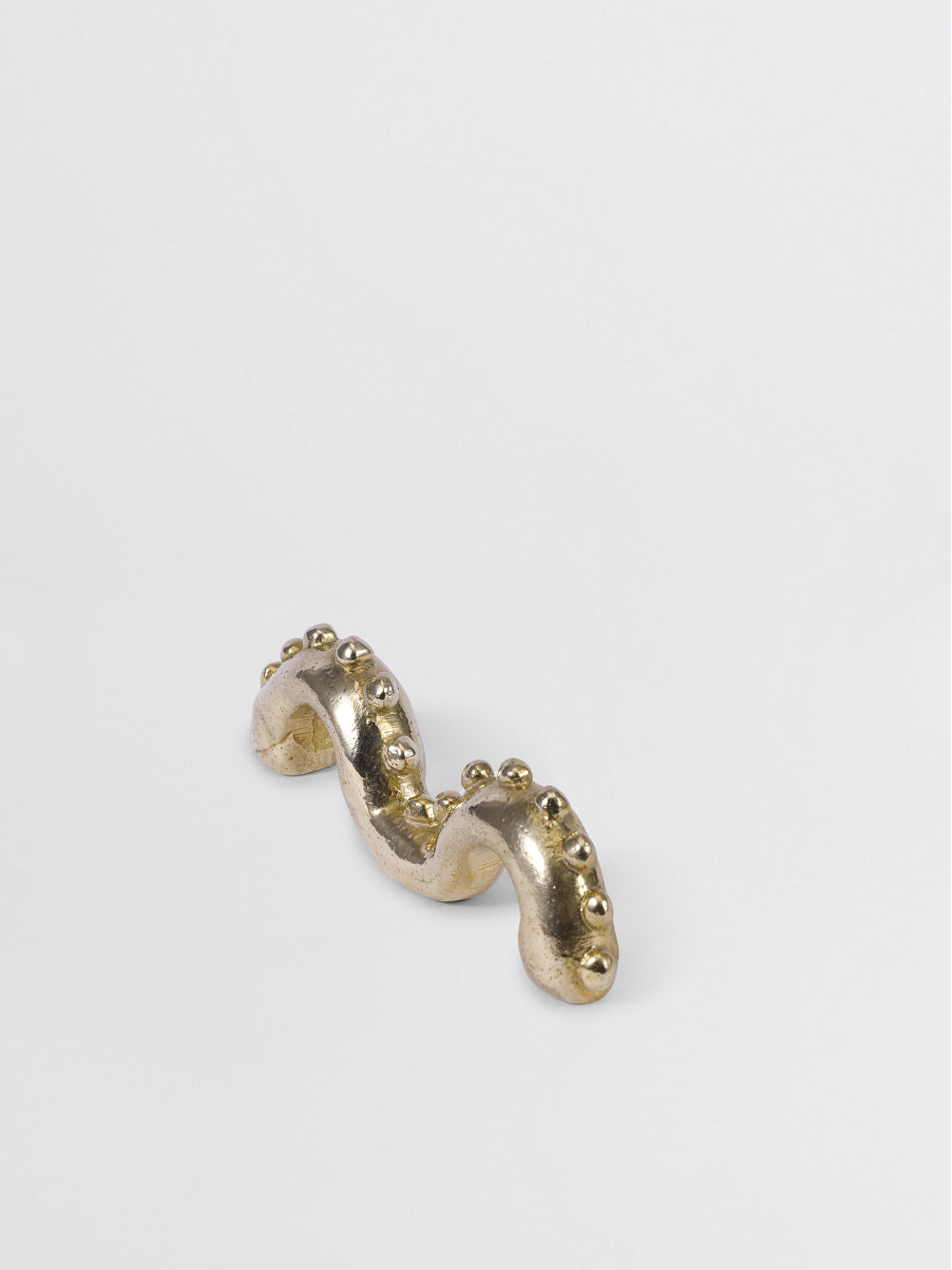 CABINET PULL MEDIUM N°38 - Centers 3.4″ in Brass finish | Mi&Gei