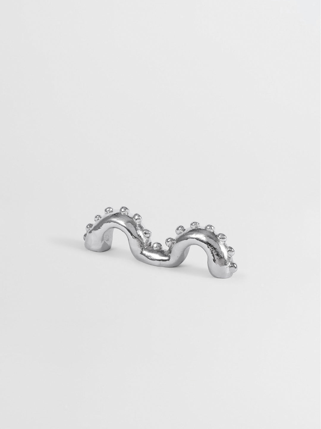 CABINET PULL MEDIUM N°38 - Centers 3.4″ in Nickel finish | Mi&Gei