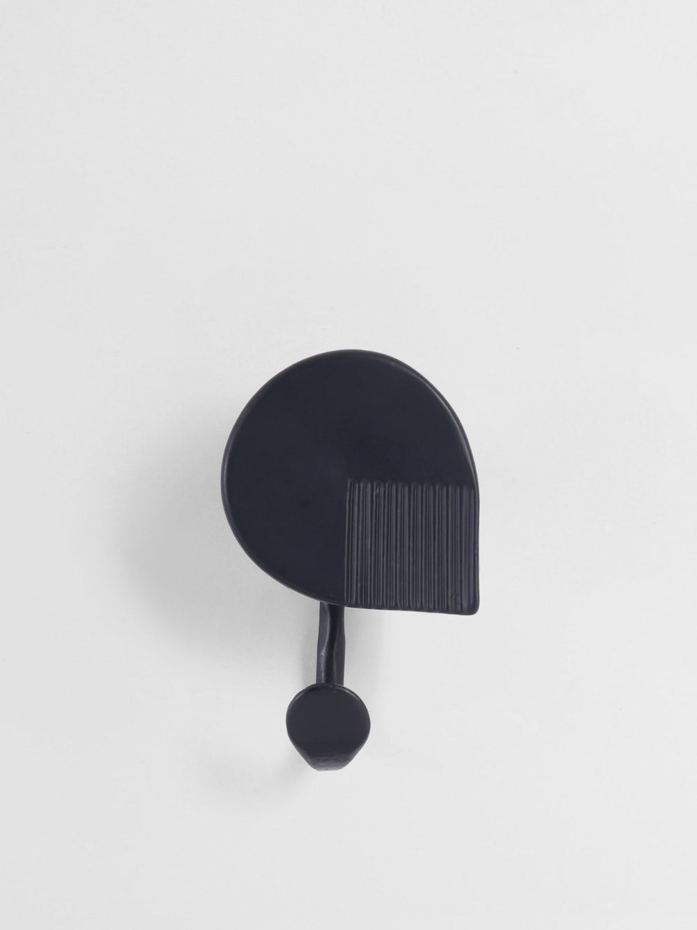 COAT HOOK Forme N°619 - Color Options in Carbon Black finish | Mi&Gei