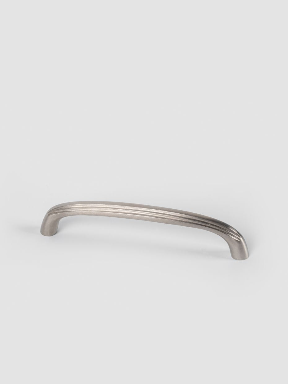 Art Deco Geometric Brass Drawer Pull · Large