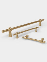 Solid Brass Pull | Art Deco Style | Heritage Collection