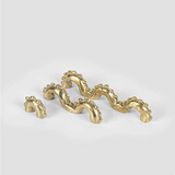 Forme N°39 solid brass cabinet pull