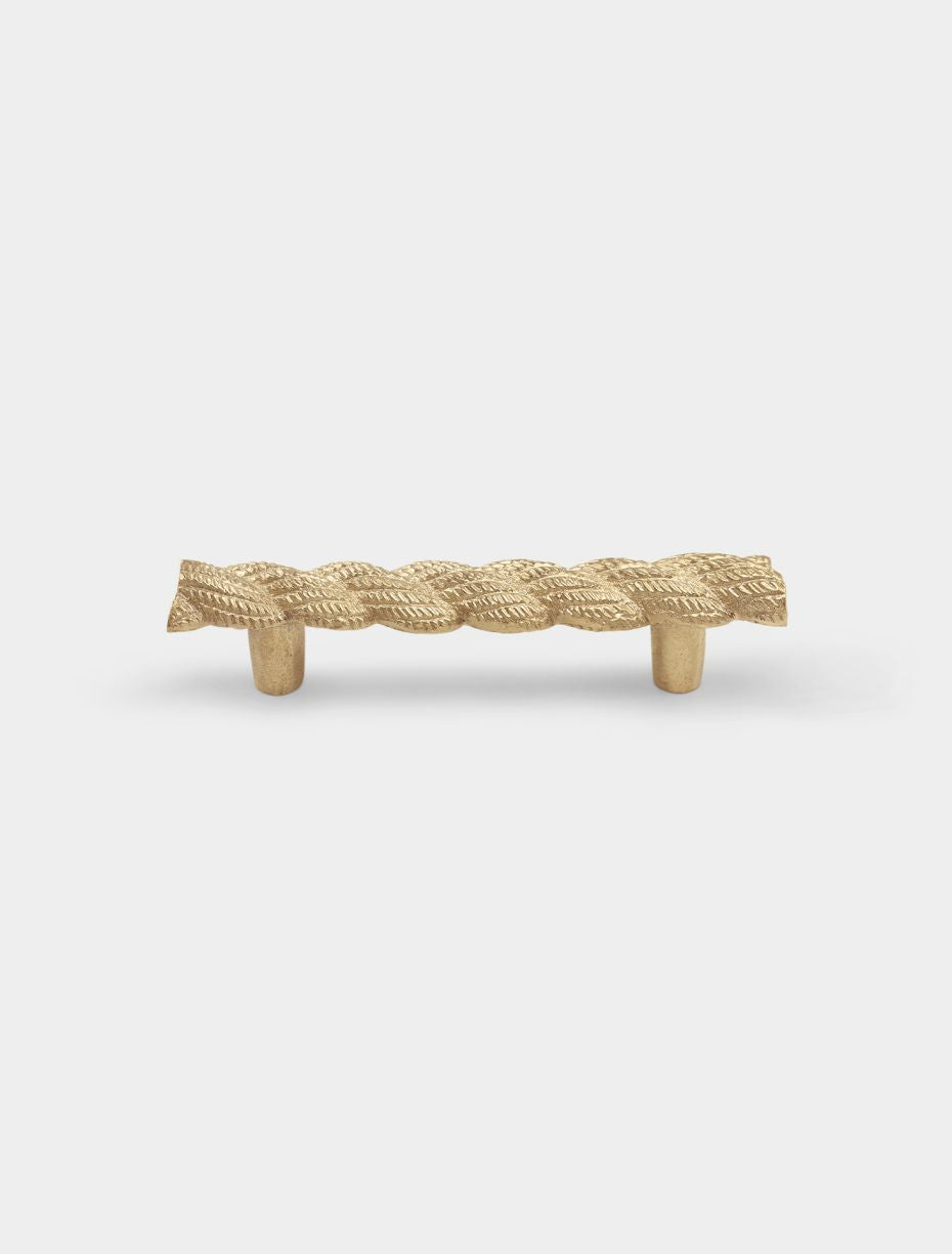 Poignée de tiroir Art déco français en laiton