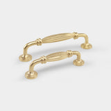 Solid Brass Pull | Art Nouveau Style | André Groult Inspiration | Heritage Collection