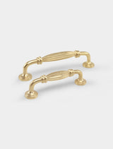 Solid Brass Pull | Art Nouveau Style | André Groult Inspiration | Heritage Collection