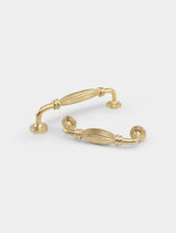 Solid Brass Pull | Art Nouveau Style | André Groult Inspiration | Heritage Collection