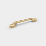 Solid Brass Pull | Art Nouveau Style | Heritage Collection