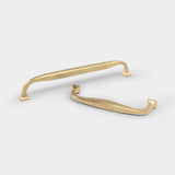 Solid Brass Pull | Modernist Style | Pierre Legrain Inspiration | Heritage Collection