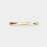 Solid Brass Pull | Modernist Style | Pierre Legrain Inspiration | Heritage Collection