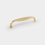 Solid Brass Pull | Modernist Style | Pierre Legrain Inspiration | Heritage Collection