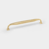 Solid Brass Pull | Modernist Style | Pierre Legrain Inspiration | Heritage Collection