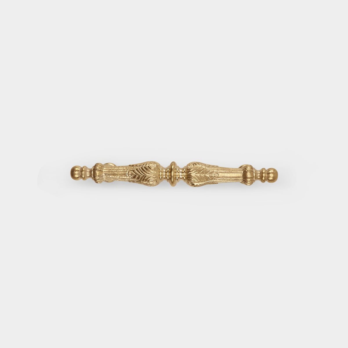 Louis XIV Solid Brass Pull | Le Pautre Style | Heritage Collection — installed | Mi&Gei Hardware Design Studio