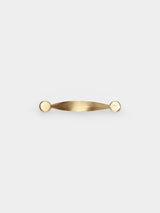 Solid Brass Pull | Art Deco Style | Rene Prou Inspiration | Heritage Collection