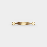 Solid Brass Pull | Art Deco Style | Rene Prou Inspiration | Heritage Collection