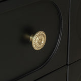 Solid Brass Knob | Art Nouveau Style | Heritage Collection