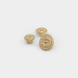Solid Brass Knob | Art Nouveau Style | Heritage Collection