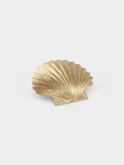 Shell-Inspired Solid Brass Door Knocker
